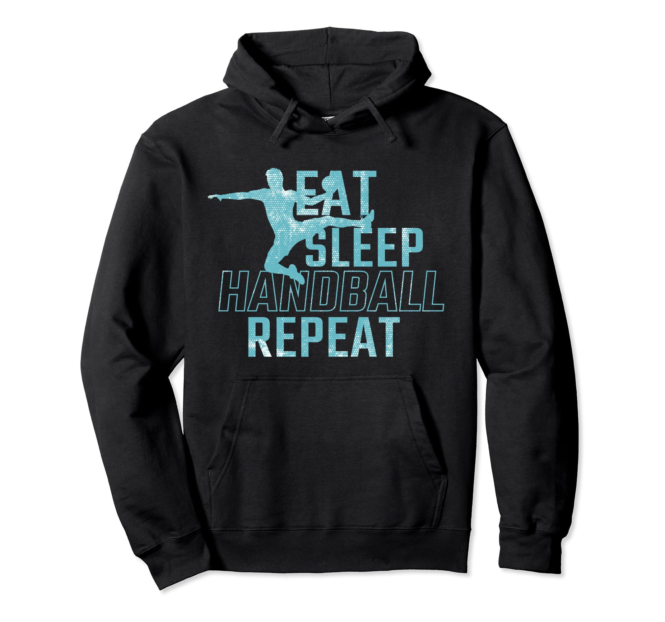 Handball Shoes Eat Sleep Handball Repeat Hoodie - Streetwear Style Unisex - T-Shirt, Sweatshirt, Hoodie