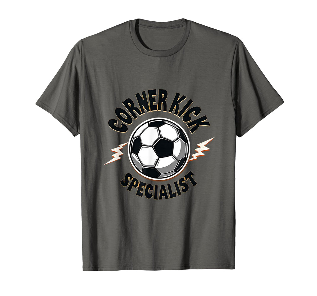 Corner Kick Specialist Soccer T-Shirt - Minimalist Print for Adults - T-Shirt, Sweatshirt, Hoodie