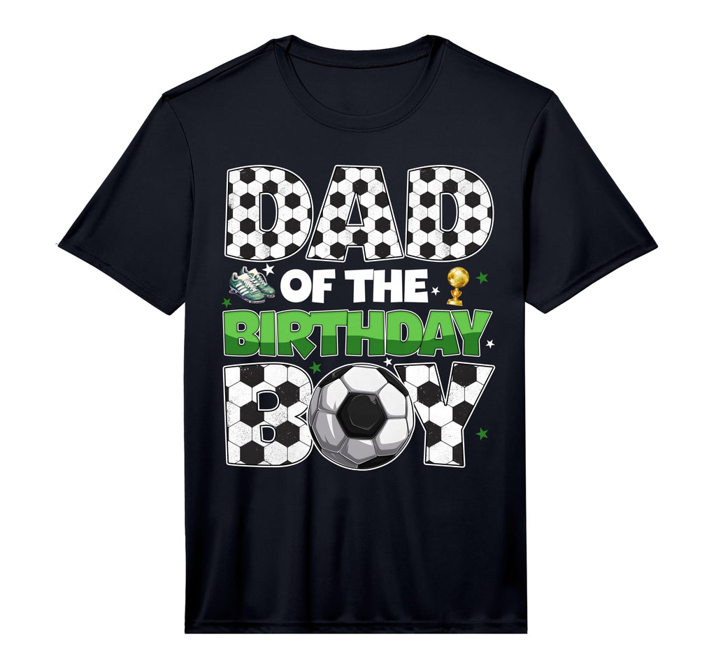 Mens Dad Birthday Soccer Party Family T-Shirt - Custom Art Print Men Women - T-Shirt, Sweatshirt, Hoodie