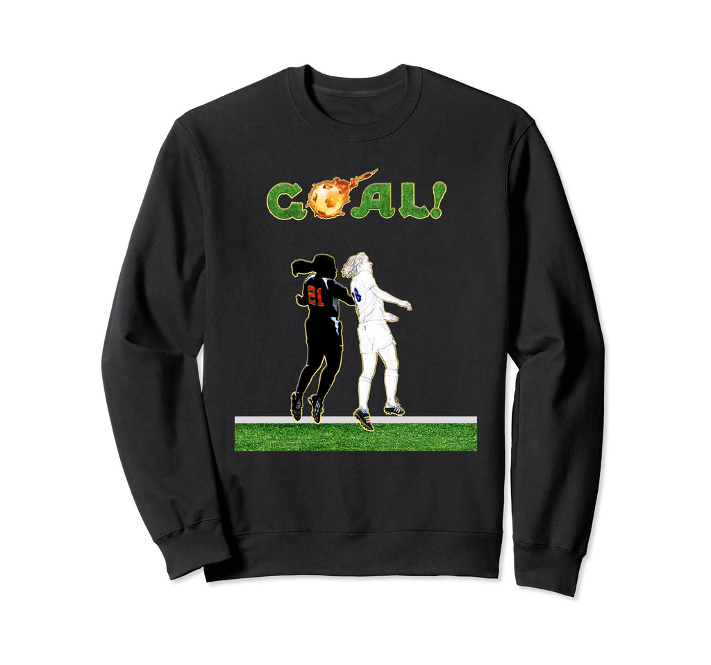 Goal Soccer Football Players Athletic Sweatshirt - Custom Art Print Unisex - T-Shirt, Sweatshirt, Hoodie