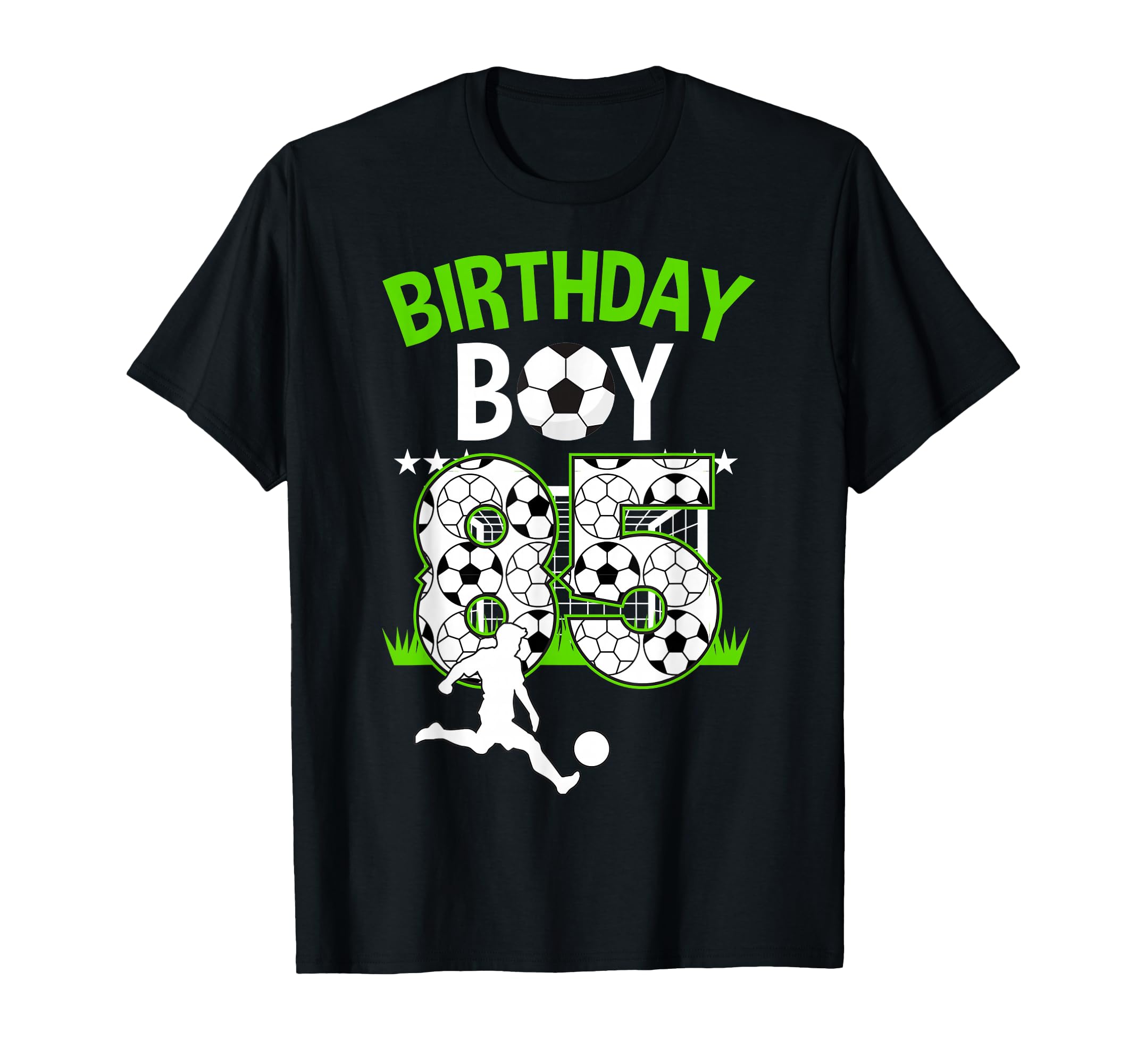 Birthday Soccer 85 Year Old Who Loves T-Shirt - Minimalist Print Men Women - T-Shirt, Sweatshirt, Hoodie