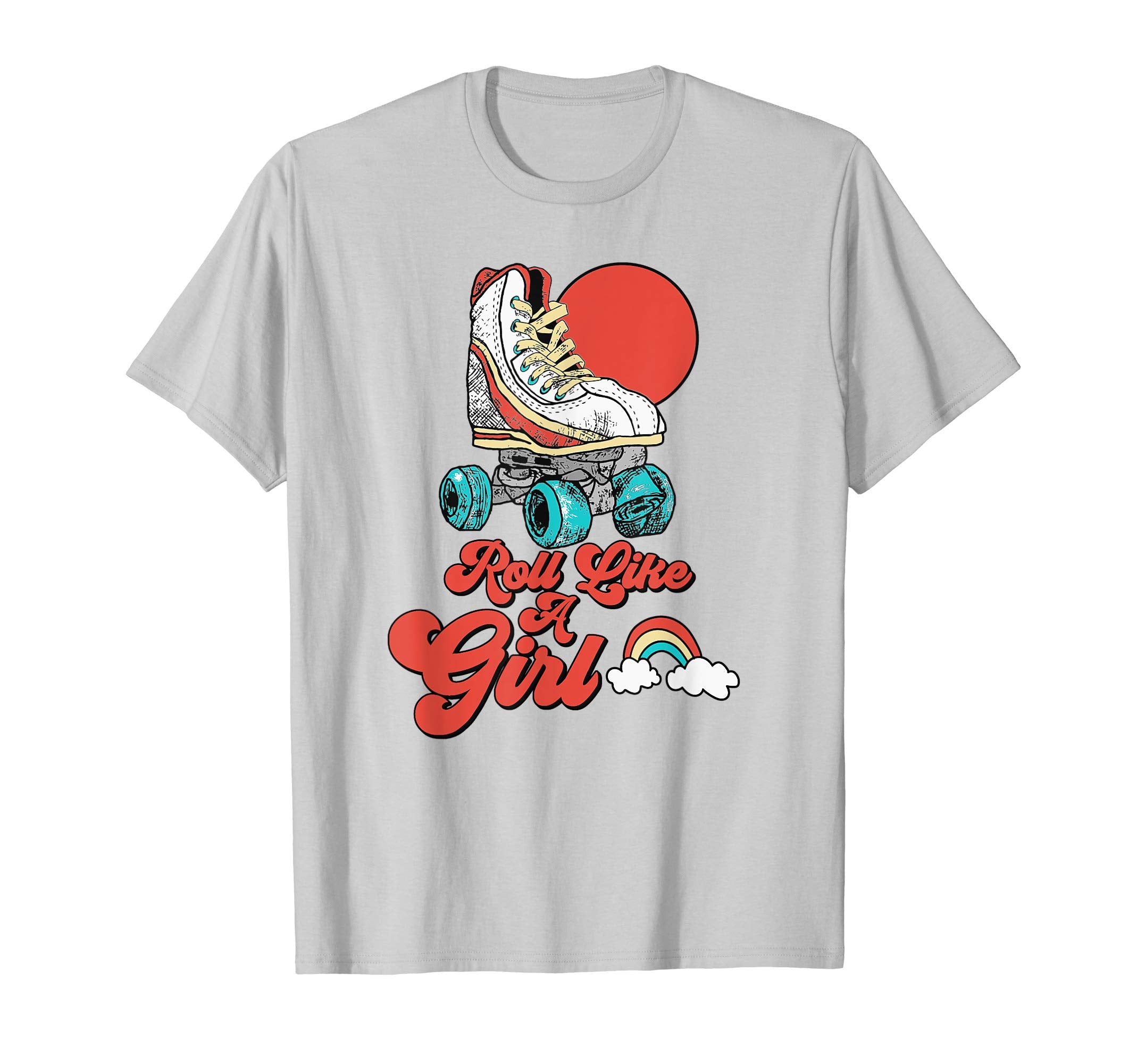 Roll Like Minimalist Roller Skate T-Shirt - Casual Everyday Wear Unisex - T-Shirt, Sweatshirt, Hoodie
