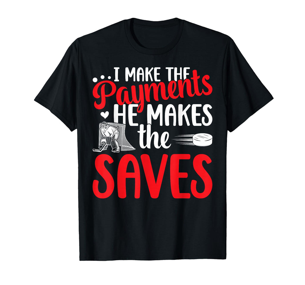 Ice Hockey Goalkeeper Mom Ice Hockey Keeper T-Shirt - Graphic Print Unisex - T-Shirt, Sweatshirt, Hoodie