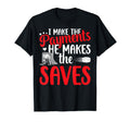 Ice Hockey Goalkeeper Mom Ice Hockey Keeper T-Shirt - Graphic Print Unisex - T-Shirt, Sweatshirt, Hoodie