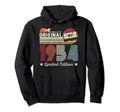 Original 1954 Birthday Guitar Musician Hoodie - Custom Art Print Unisex - T-Shirt, Sweatshirt, Hoodie