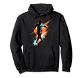 Soccer Player Silhouette Soccer Team Hoodie - Trendy Graphic Men Women - T-Shirt, Sweatshirt, Hoodie