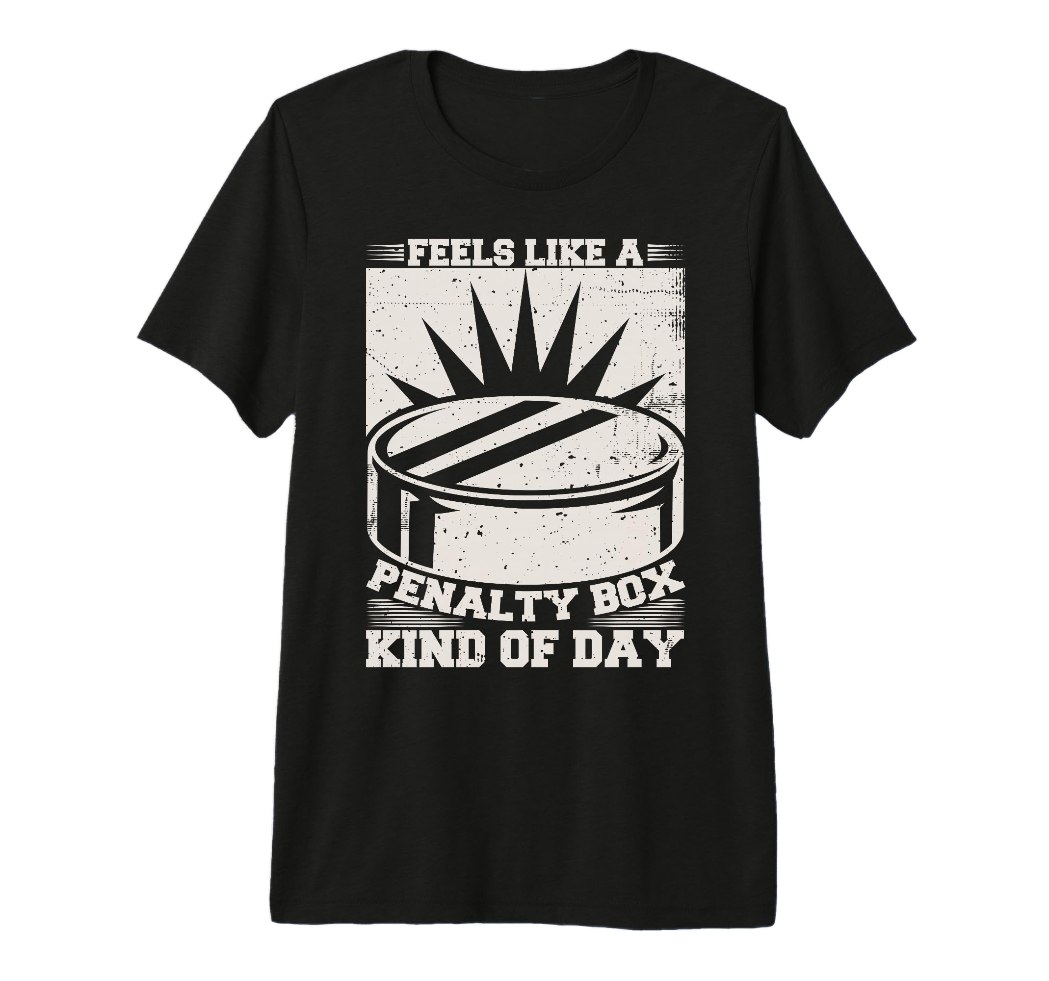 Feels Like Penalty Box Kind Day Tri T-Shirt - Graphic Print for Adults - T-Shirt, Sweatshirt, Hoodie