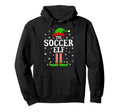 Soccer Elf Funny Family Matching Hoodie - Novelty Apparel for Adults - T-Shirt, Sweatshirt, Hoodie