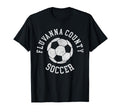 Fluvanna County Soccer Distressed 90S T-Shirt - Custom Art Print Men Women - T-Shirt, Sweatshirt, Hoodie