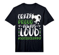 Mens Crazy Proud Soccer Grammy Soccer T-Shirt - Unique Graphic for Adults - T-Shirt, Sweatshirt, Hoodie