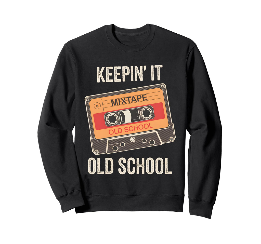Old School Hip Hop 80S 90S Sweatshirt - Custom Art Print Men Women - T-Shirt, Sweatshirt, Hoodie