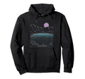 Moraine Lake Banff National Park Hoodie - Fun Novelty Design for Adults - T-Shirt, Sweatshirt, Hoodie