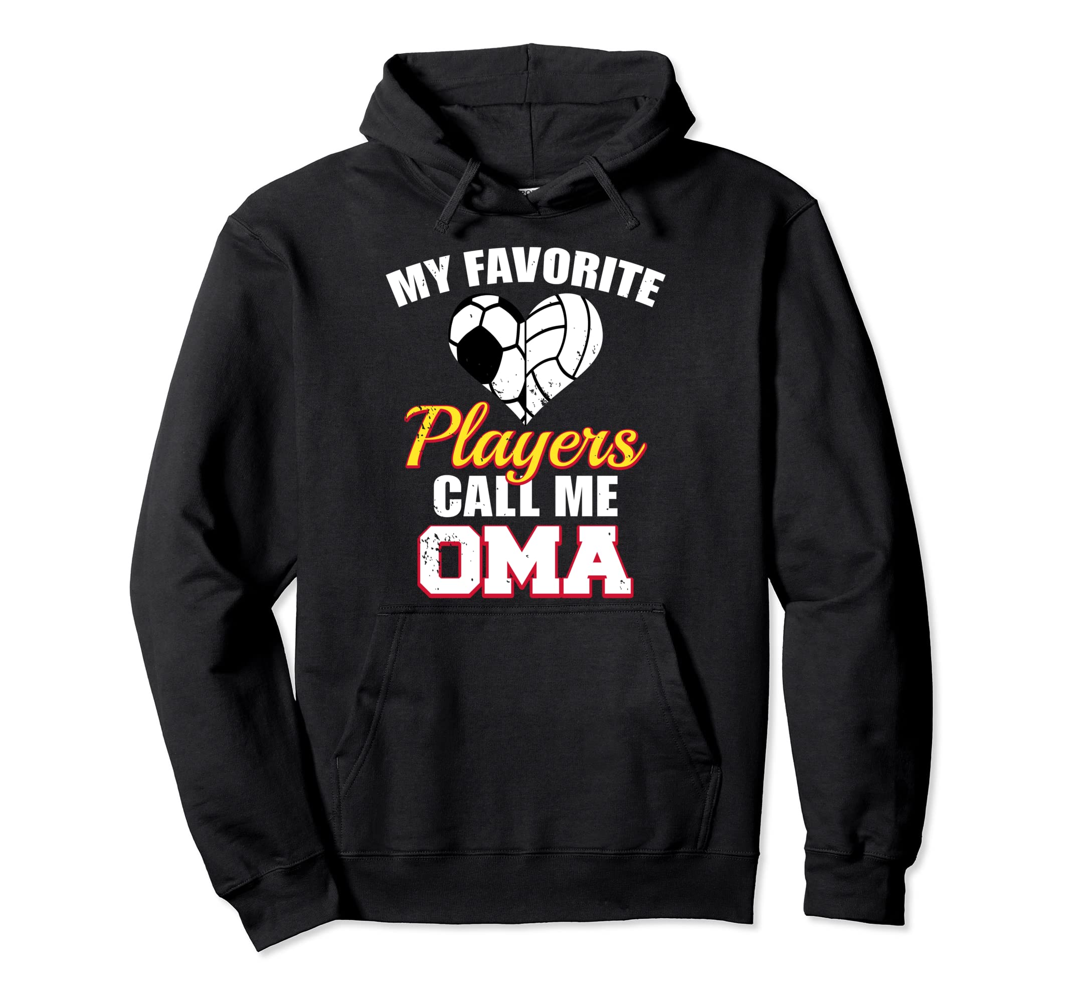My Favorite Players Call Me Oma Hoodie - Aesthetic Graphic Men Women - T-Shirt, Sweatshirt, Hoodie