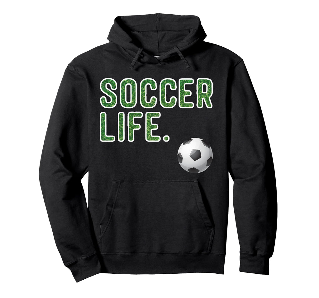 Soccer Life Goalie Player Athlete Hoodie - Aesthetic Graphic Men Women - T-Shirt, Sweatshirt, Hoodie