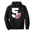 5 Soccer Birthday Gift Soccer Fan Hoodie - Fun Novelty Design for Adults - T-Shirt, Sweatshirt, Hoodie