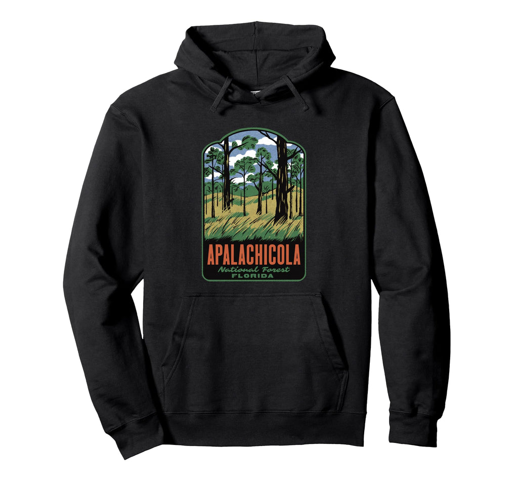 Apalachicola National Forest Florida Hoodie - Graphic Print Men Women - T-Shirt, Sweatshirt, Hoodie