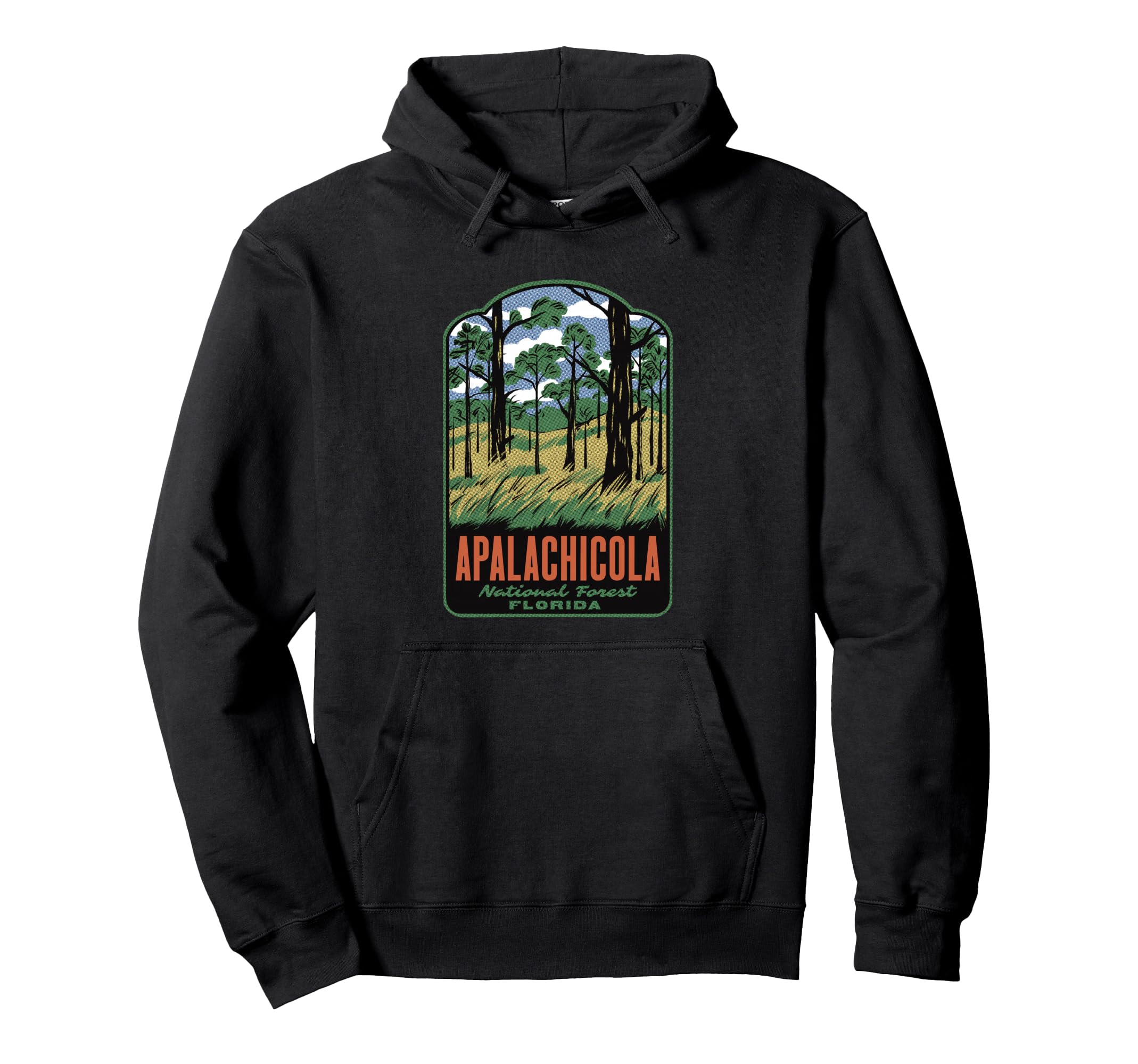 Apalachicola National Forest Florida Hoodie - Graphic Print Men Women - T-Shirt, Sweatshirt, Hoodie