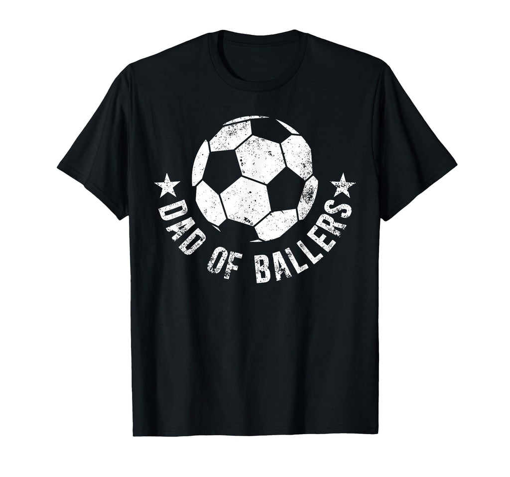 Dad Baller Soccer Dad Soccer Player T-Shirt - Custom Art Print Unisex - T-Shirt, Sweatshirt, Hoodie