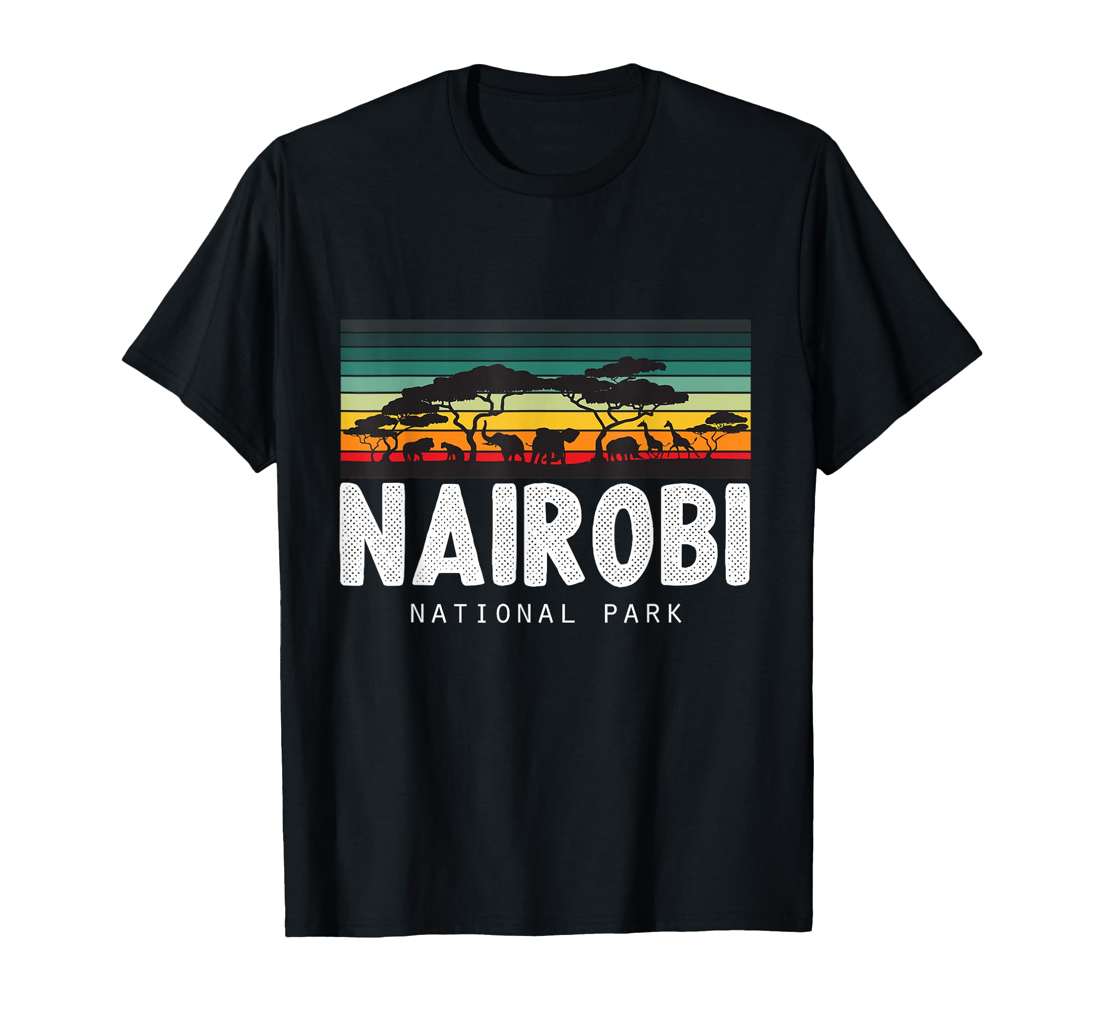 Kenya Nairobi National Park Africa Big T-Shirt - Custom Art Print Unisex - T-Shirt, Sweatshirt, Hoodie