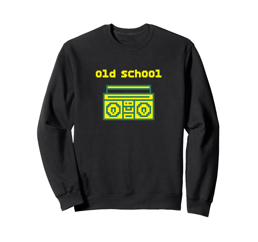 Video Game Boombox Old School Sweatshirt - Minimalist Print Unisex - T-Shirt, Sweatshirt, Hoodie