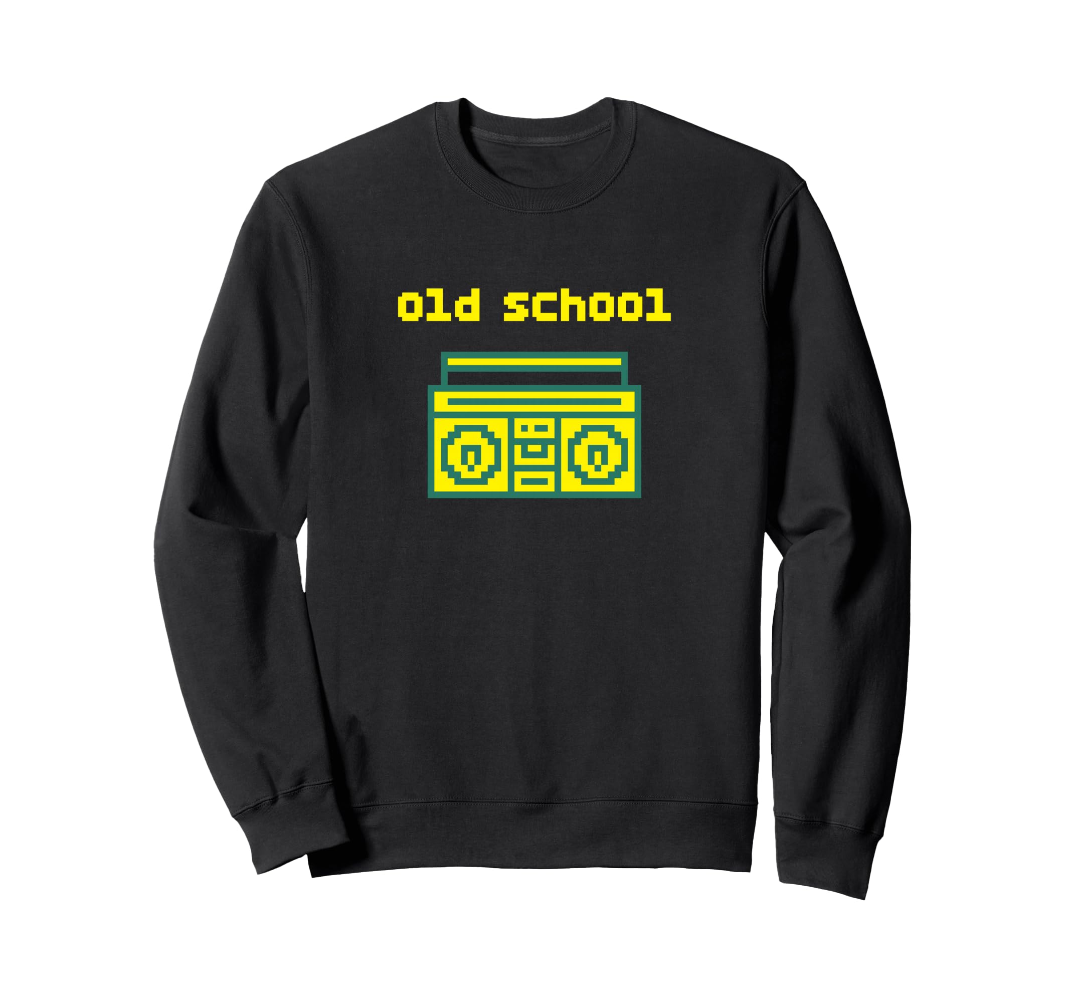 Video Game Boombox Old School Sweatshirt - Minimalist Print Unisex - T-Shirt, Sweatshirt, Hoodie