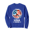 American Flag Soccer Soccer 2028 Sweatshirt - Graphic Print Unisex - T-Shirt, Sweatshirt, Hoodie