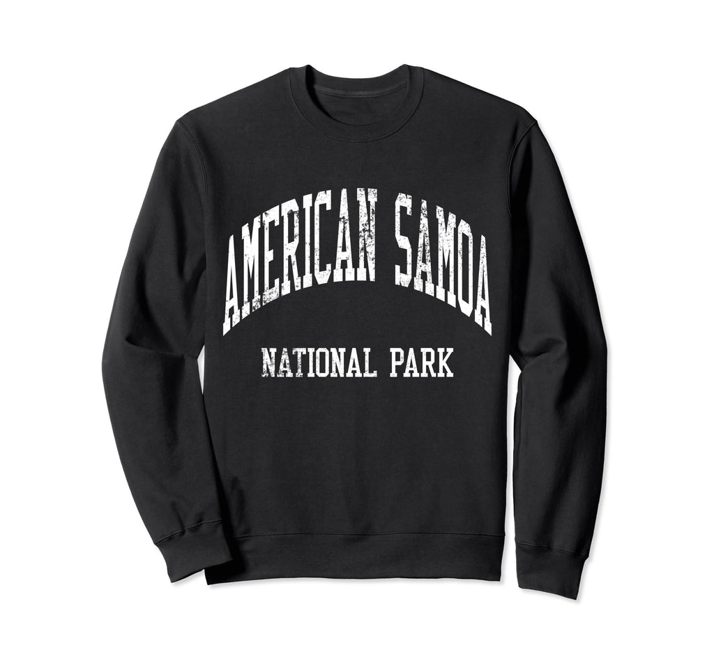 American Samoa National Park 70S Sweatshirt - Streetwear Style for Adults - T-Shirt, Sweatshirt, Hoodie