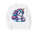 Footballer Unicorn Fans Soccer Team Sweatshirt - Trendy Graphic for Adults - T-Shirt, Sweatshirt, Hoodie