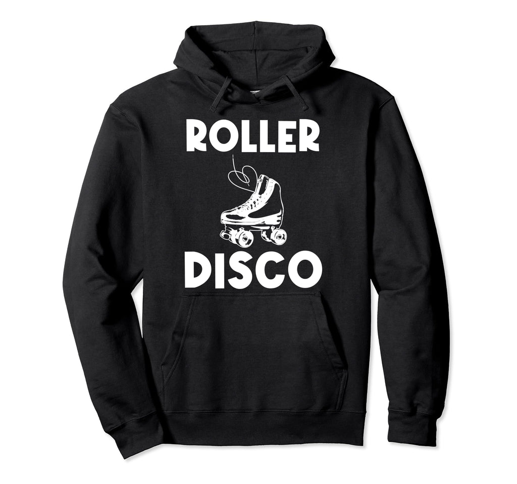 Roller Skating Disco Derby Skates Hoodie - Fun Novelty Design Men Women - T-Shirt, Sweatshirt, Hoodie