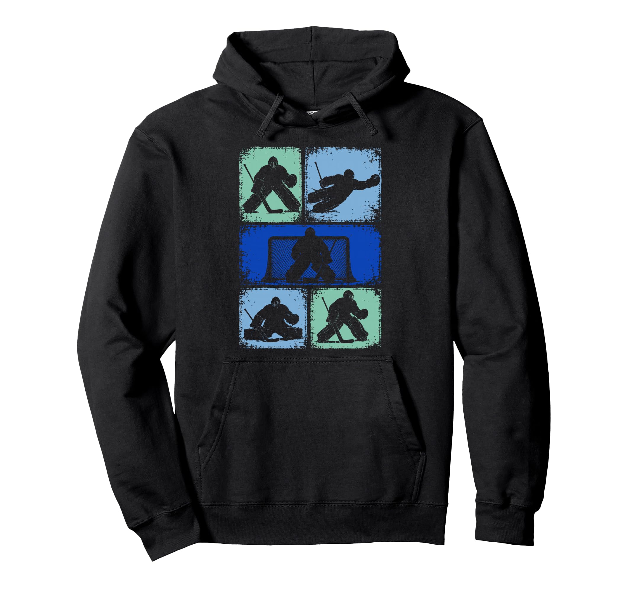 Ice Hockey Goalkeeper Hoodie - Casual Everyday Wear for Adults - T-Shirt, Sweatshirt, Hoodie