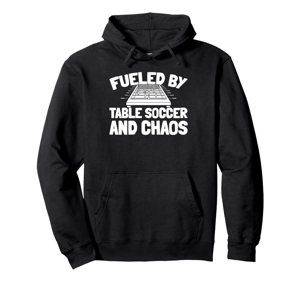 Foosball Kicker Table Soccer Hoodie - Aesthetic Graphic Men Women - T-Shirt, Sweatshirt, Hoodie
