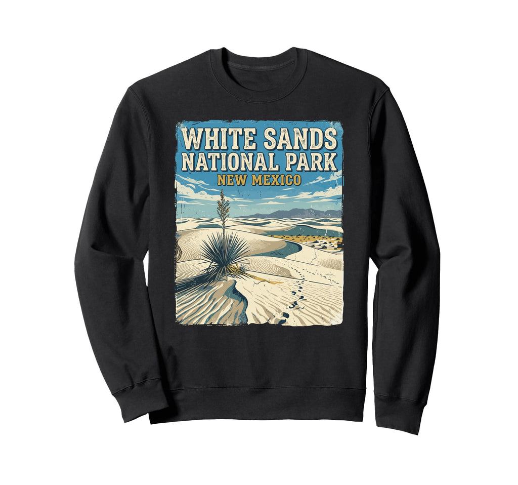 White Sands National Park New Sweatshirt - Novelty Apparel for Adults - T-Shirt, Sweatshirt, Hoodie