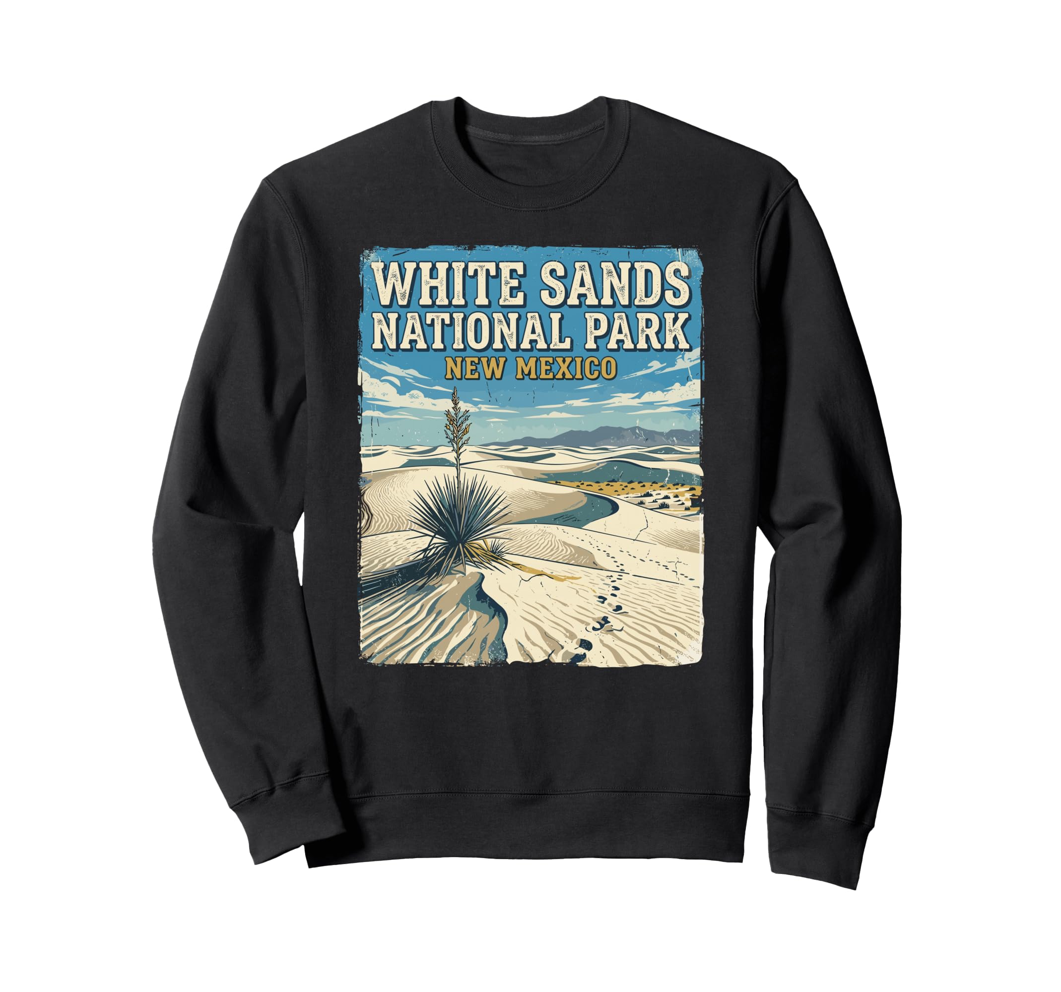 White Sands National Park New Sweatshirt - Novelty Apparel for Adults - T-Shirt, Sweatshirt, Hoodie