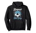 Soccer Respect Drip Player Fans Ice Cream Hoodie - Streetwear Style Unisex - T-Shirt, Sweatshirt, Hoodie