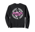 Crazy Proud Soccer Goalie Aunt Sweatshirt - Aesthetic Graphic for Adults - T-Shirt, Sweatshirt, Hoodie