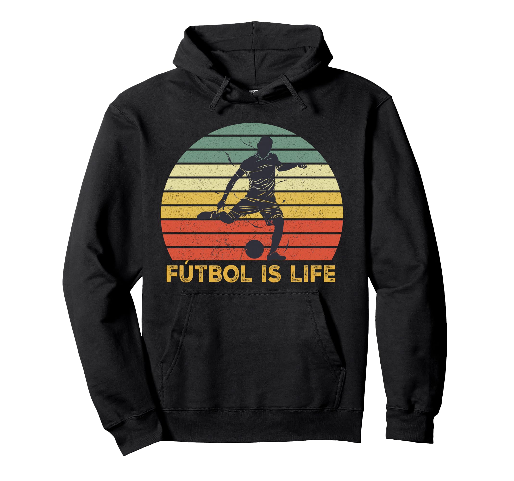 Futbol Is Life Hoodie - Unique Graphic Men Women - T-Shirt, Sweatshirt, Hoodie