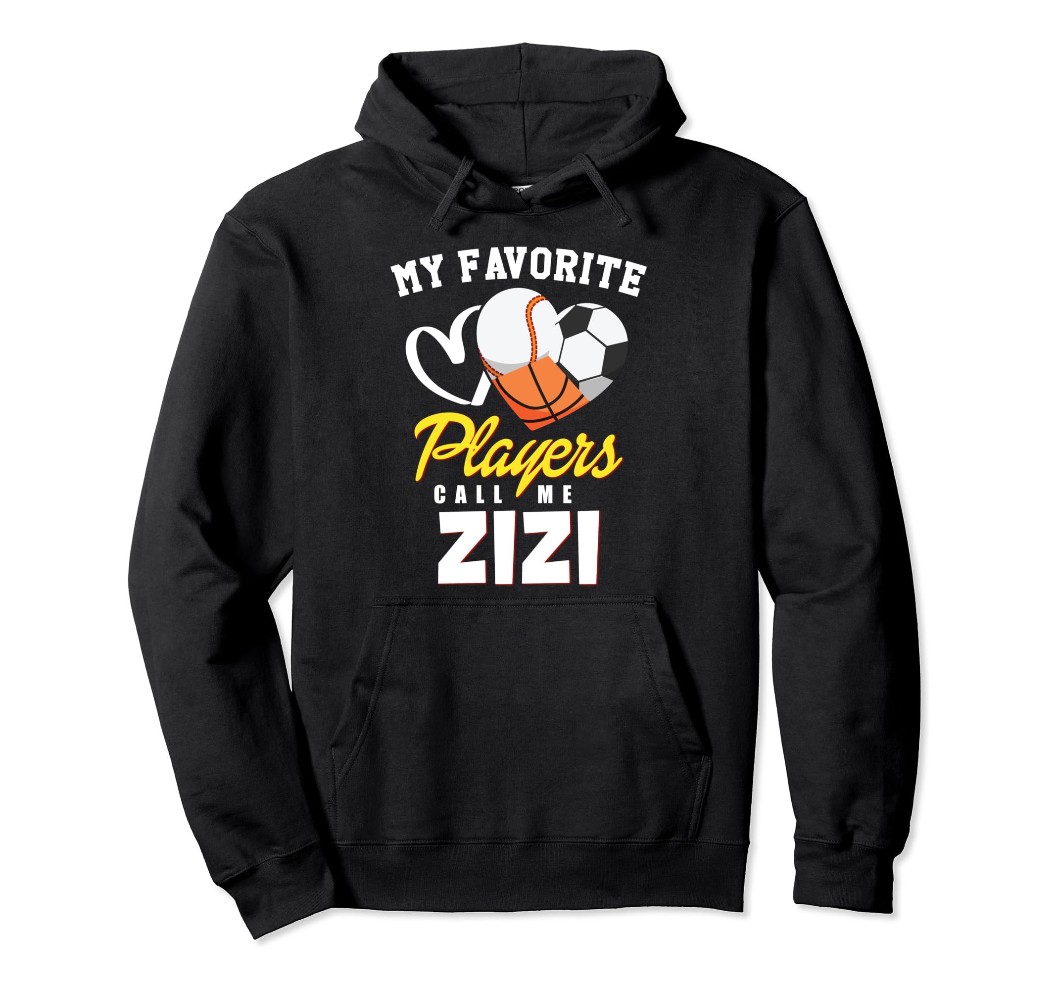 My Favorite Players Baseball Soccer Hoodie - Custom Art Print Men Women - T-Shirt, Sweatshirt, Hoodie