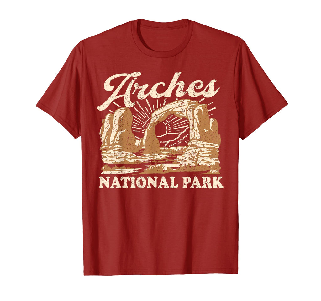 Arches National Park Distressed T-Shirt - Unique Graphic Men Women - T-Shirt, Sweatshirt, Hoodie