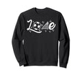 Love Soccer Ball Soccer Goal Sweatshirt - Trendy Graphic Unisex - T-Shirt, Sweatshirt, Hoodie
