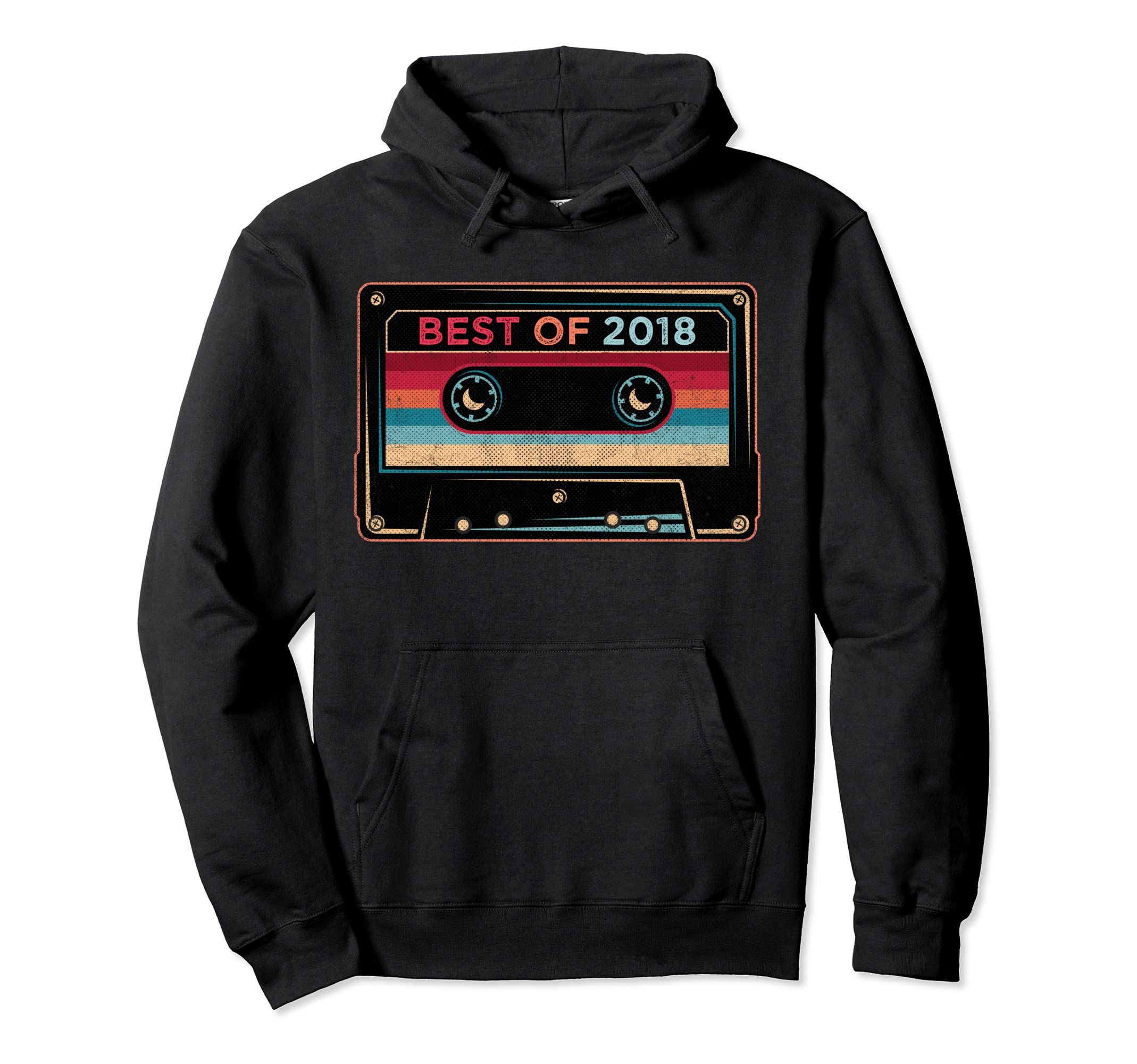 Best 2018 Colorful Cassette Tape 2Nd Hoodie - Unique Graphic Unisex - T-Shirt, Sweatshirt, Hoodie