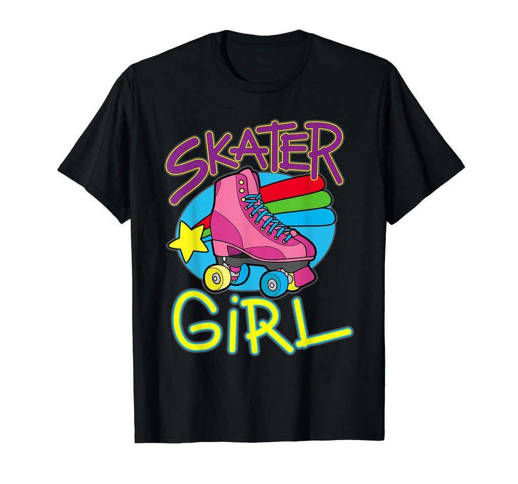 Roller Disco 80S Skater T-Shirt - Minimalist Print Men Women - T-Shirt, Sweatshirt, Hoodie