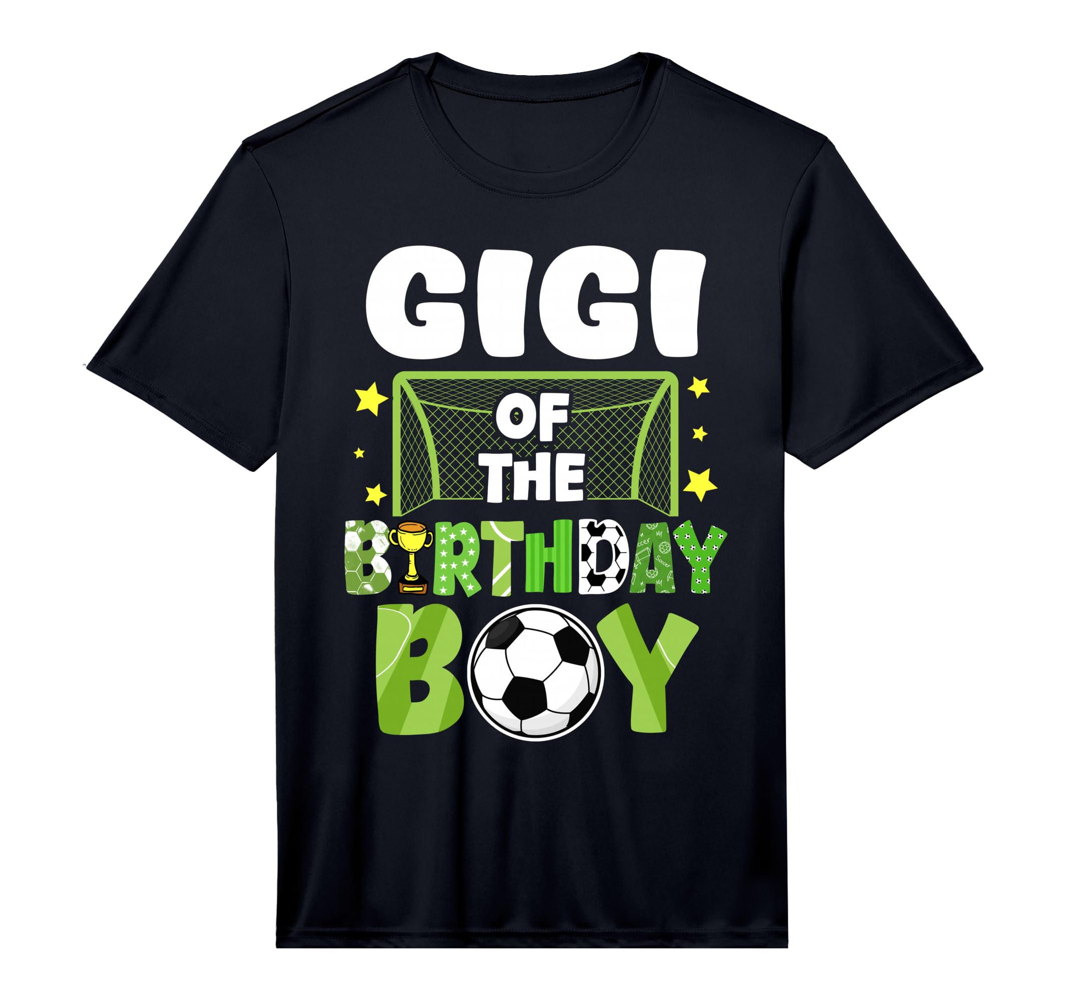 Mens Soccer Gigi Birthday Party T-Shirt - Fun Novelty Design for Adults - T-Shirt, Sweatshirt, Hoodie
