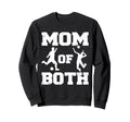 Mom Both Funny Soccer Volleyball Sweatshirt - Minimalist Print Men Women - T-Shirt, Sweatshirt, Hoodie