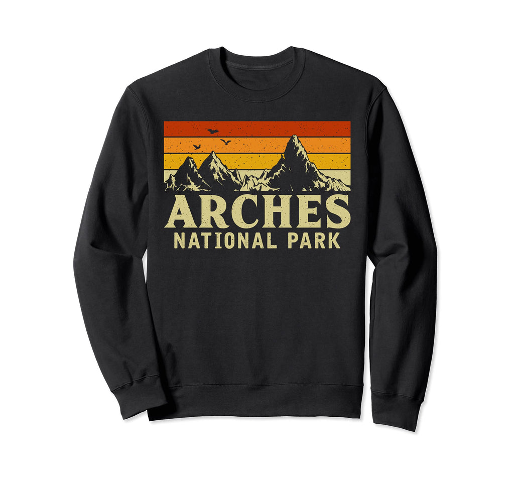 Mountain Graphics Arches Sweatshirt - Fun Novelty Design Men Women - T-Shirt, Sweatshirt, Hoodie