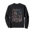Route 66 70S Us Flag Sweatshirt - Minimalist Print Unisex - T-Shirt, Sweatshirt, Hoodie