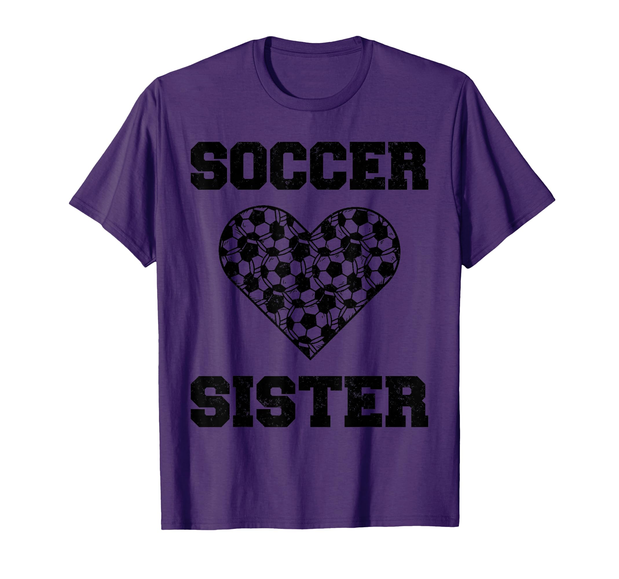 Soccer Sister Family Matching Sport T-Shirt - Fun Novelty Design Men Women - T-Shirt, Sweatshirt, Hoodie
