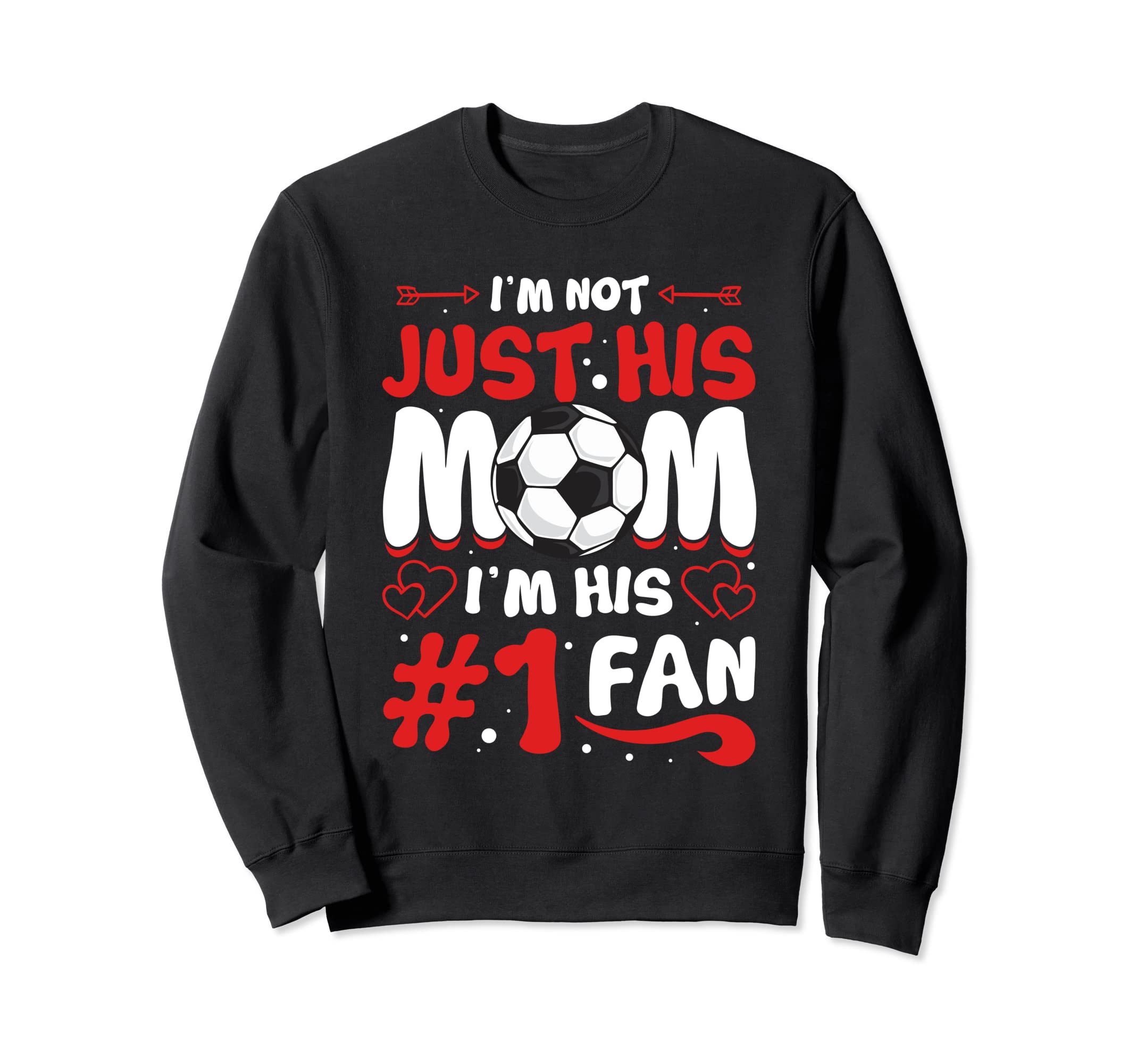 Soccer Player Mom Funny Mothers Day Sweatshirt - Graphic Print Men Women - T-Shirt, Sweatshirt, Hoodie