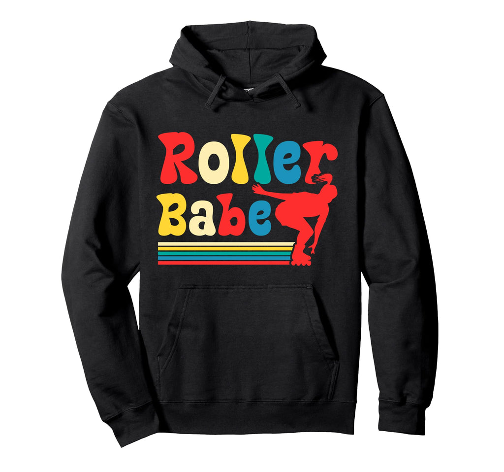Roller Skating Skate 1970S Inline Hoodie - Fun Novelty Design for Adults - T-Shirt, Sweatshirt, Hoodie