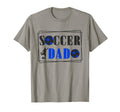 Father Son Daughter Soccer Dad Player Coach T-Shirt - Graphic Print Unisex - T-Shirt, Sweatshirt, Hoodie