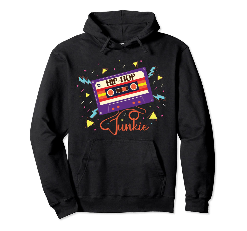 Old School Hip Hop Cassette Rap Music Hoodie - Streetwear Style Men Women - T-Shirt, Sweatshirt, Hoodie